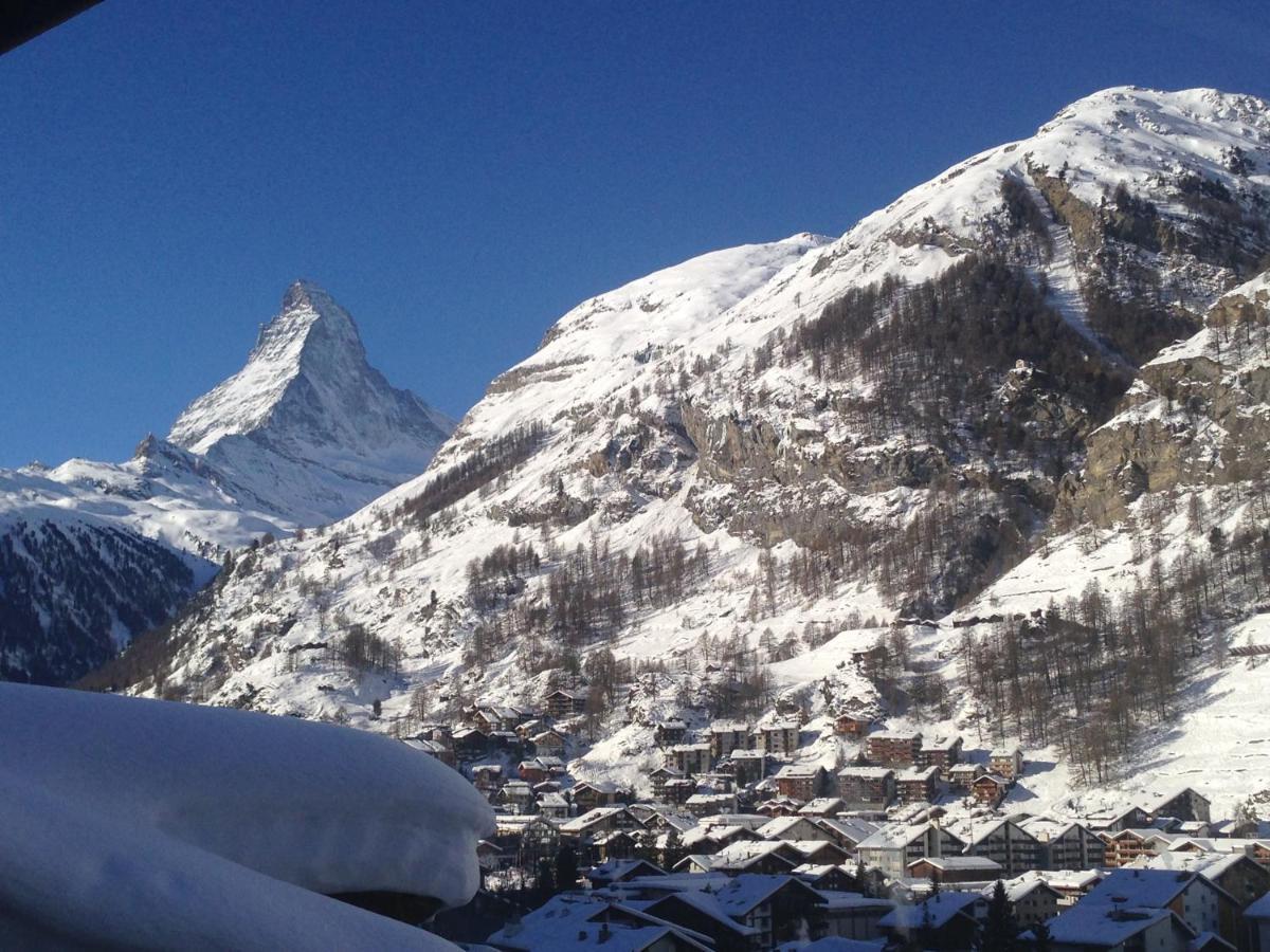 Apartament Haus Belmont Zermatt Zewnętrze zdjęcie