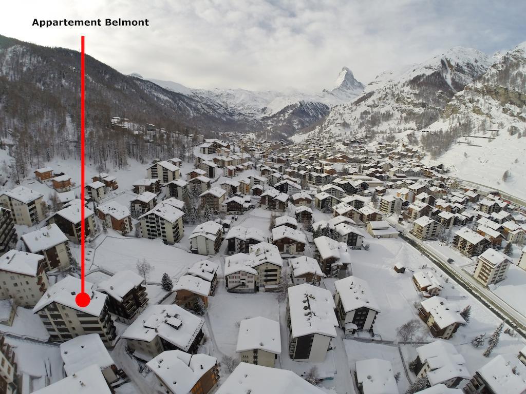 Apartament Haus Belmont Zermatt Zewnętrze zdjęcie